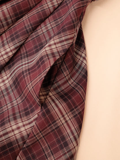 Nostalgic Check サイドプリーツマリンスカパン ｜Amavel（アマベル）公式サイト