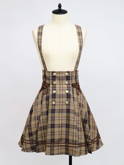 Nostalgic Check サイドプリーツマリンスカパン ｜Amavel（アマベル）公式サイト