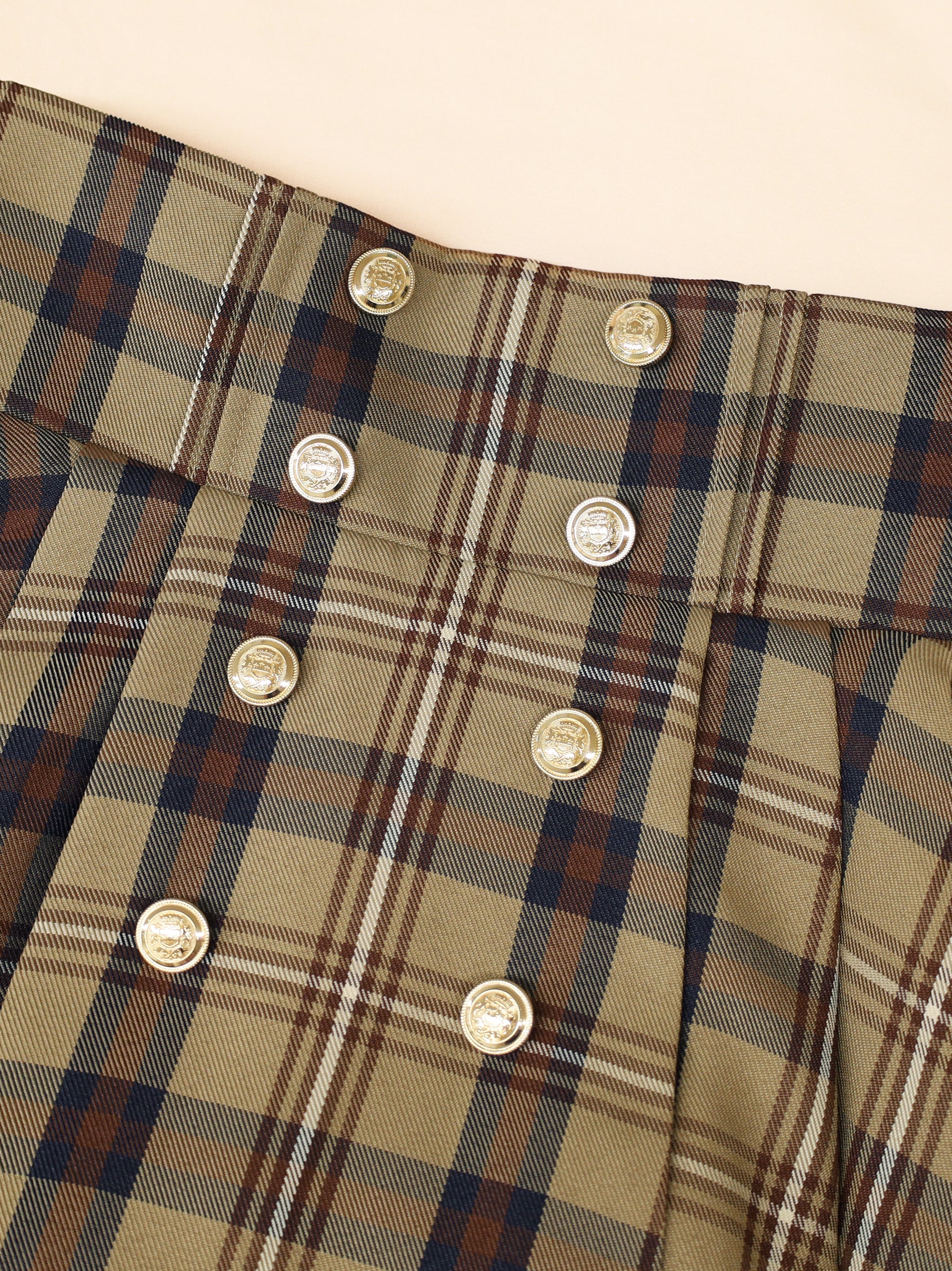 Nostalgic Check サイドプリーツマリンスカパン ｜Amavel（アマベル）公式サイト