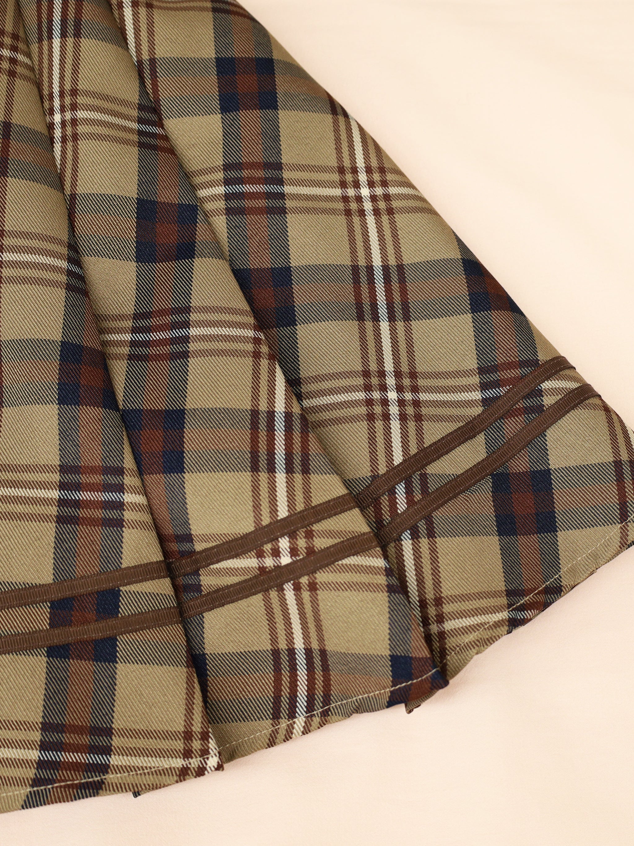 Nostalgic Check サイドプリーツマリンスカパン ｜Amavel（アマベル）公式サイト