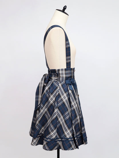 Nostalgic Check サイドプリーツマリンスカパン ｜Amavel（アマベル）公式サイト