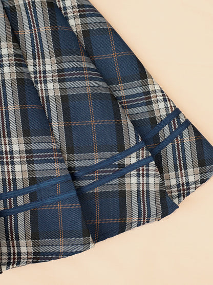 Nostalgic Check サイドプリーツマリンスカパン ｜Amavel（アマベル）公式サイト
