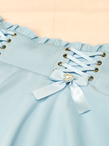 ハートビジューリボンフレアスカパン ｜Amavel（アマベル）公式サイト