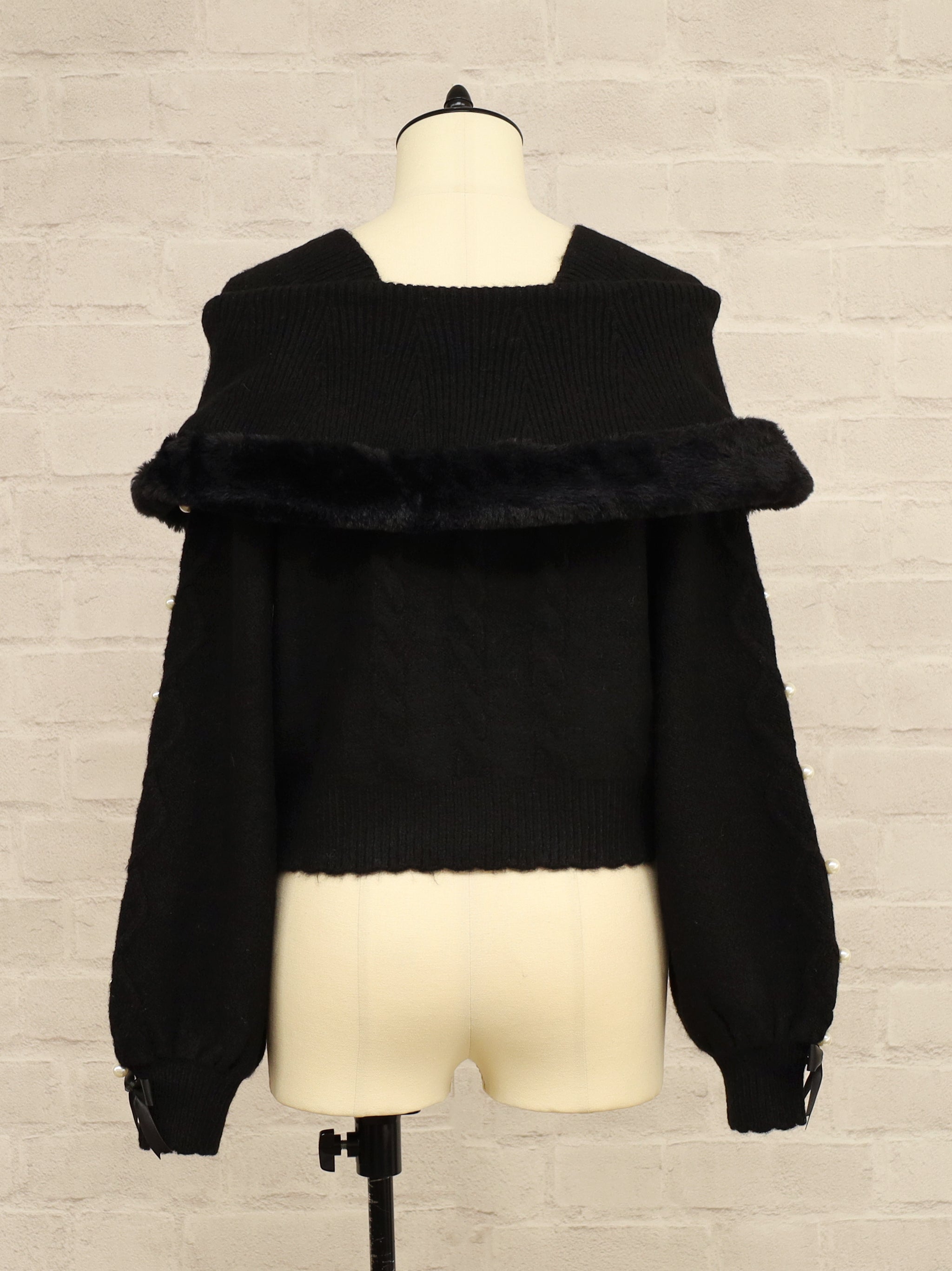 ファーケープオフショルニット ｜Amavel（アマベル）公式サイト