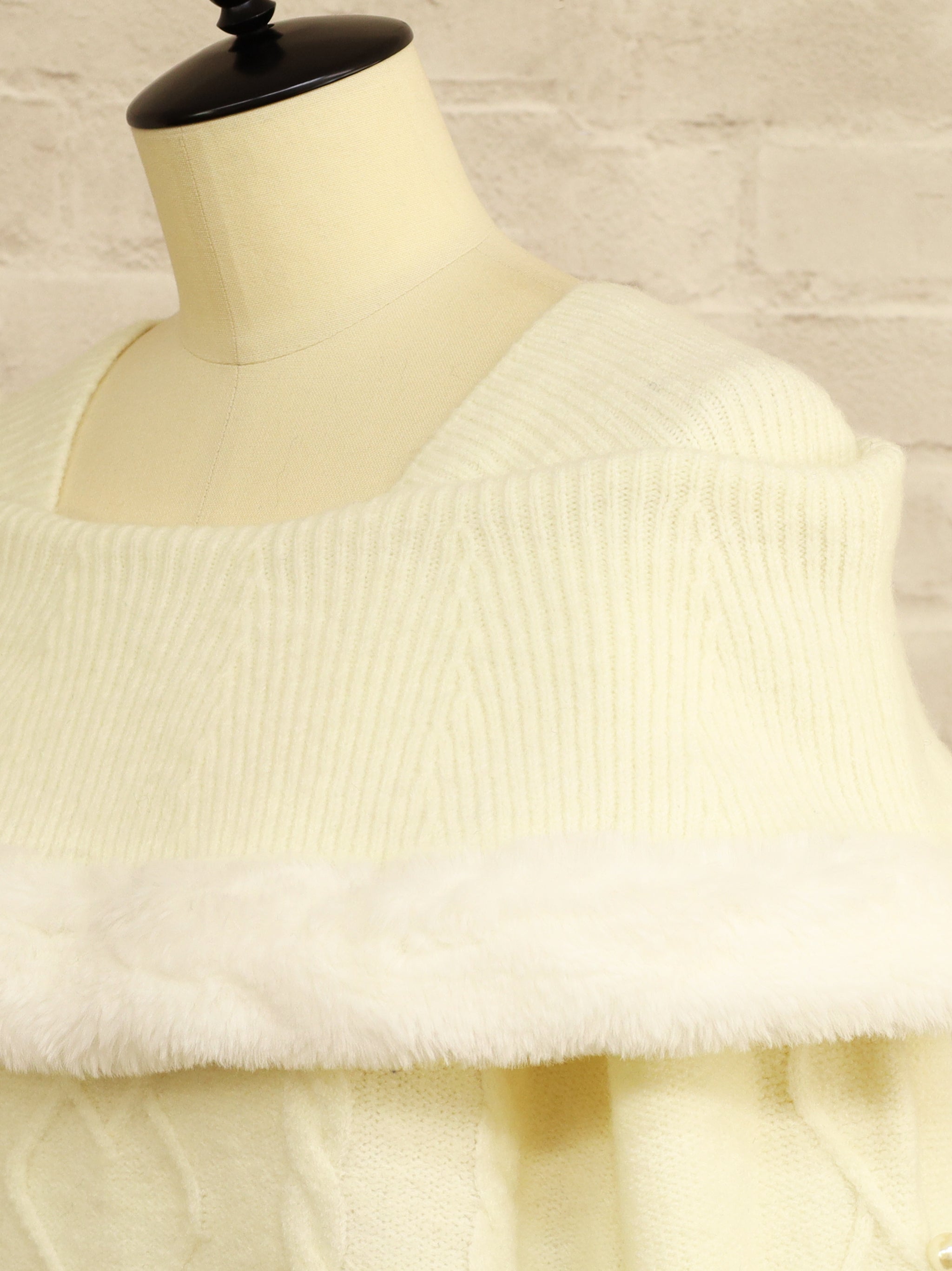 ファーケープオフショルニット – Amavel（アマベル）公式サイト