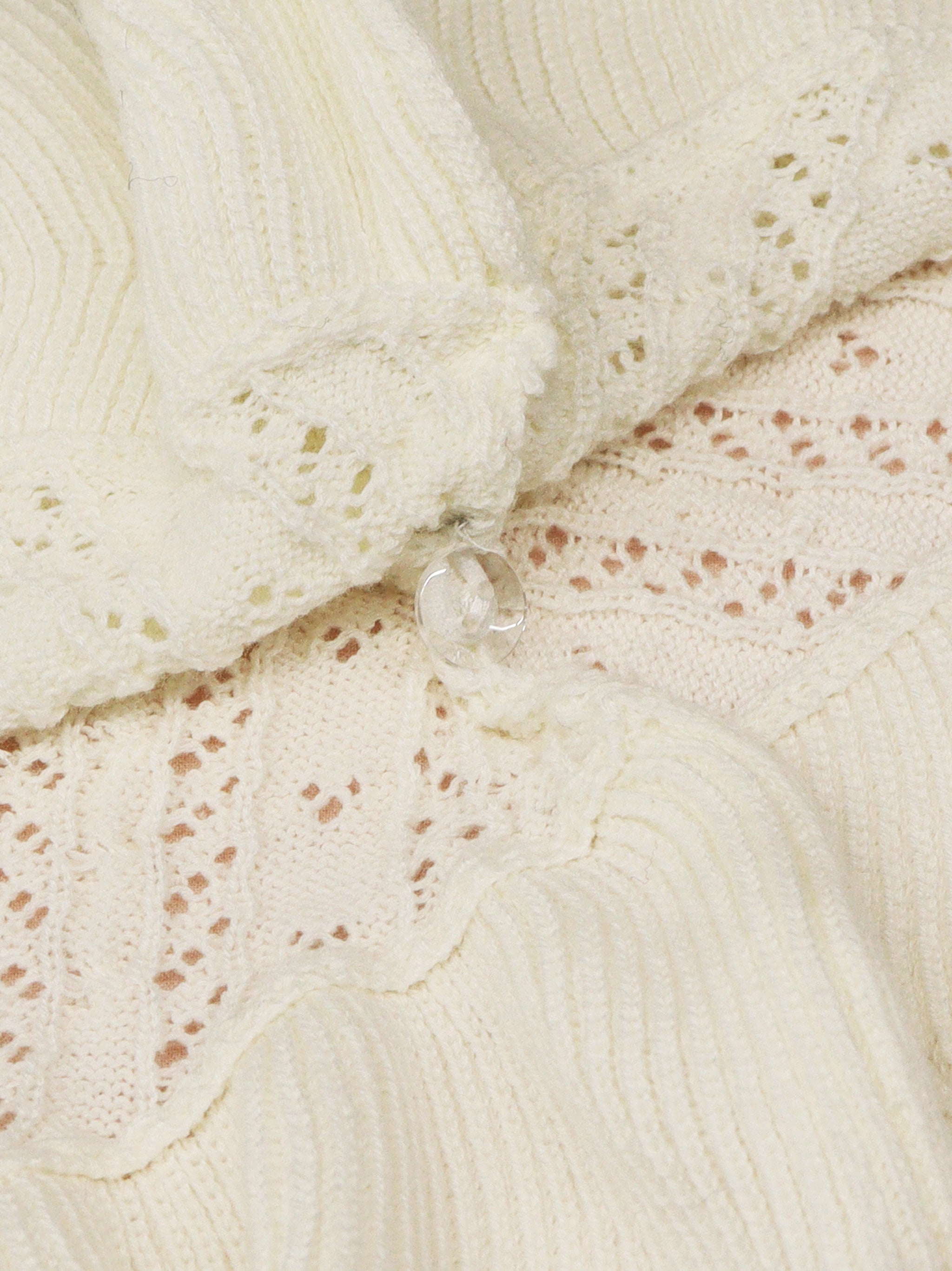 【アウトレットセール対象】ロマンティックレースすかし編みニットポンチョ ｜Amavel（アマベル）公式サイト