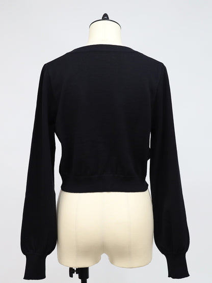 Royal checkmate Vネックカーディガン ｜Amavel（アマベル）公式サイト