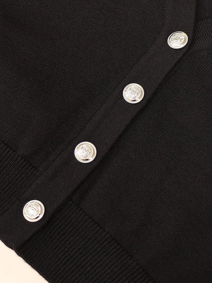 Royal checkmate Vネックカーディガン ｜Amavel（アマベル）公式サイト