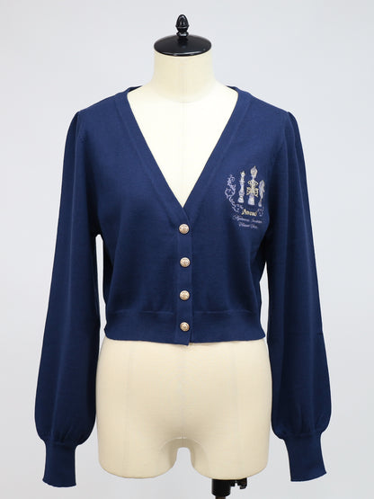 Royal checkmate Vネックカーディガン ネイビー（Navy） FREE ｜Amavel（アマベル）公式サイト