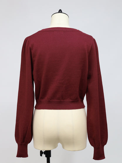 Royal checkmate Vネックカーディガン ｜Amavel（アマベル）公式サイト