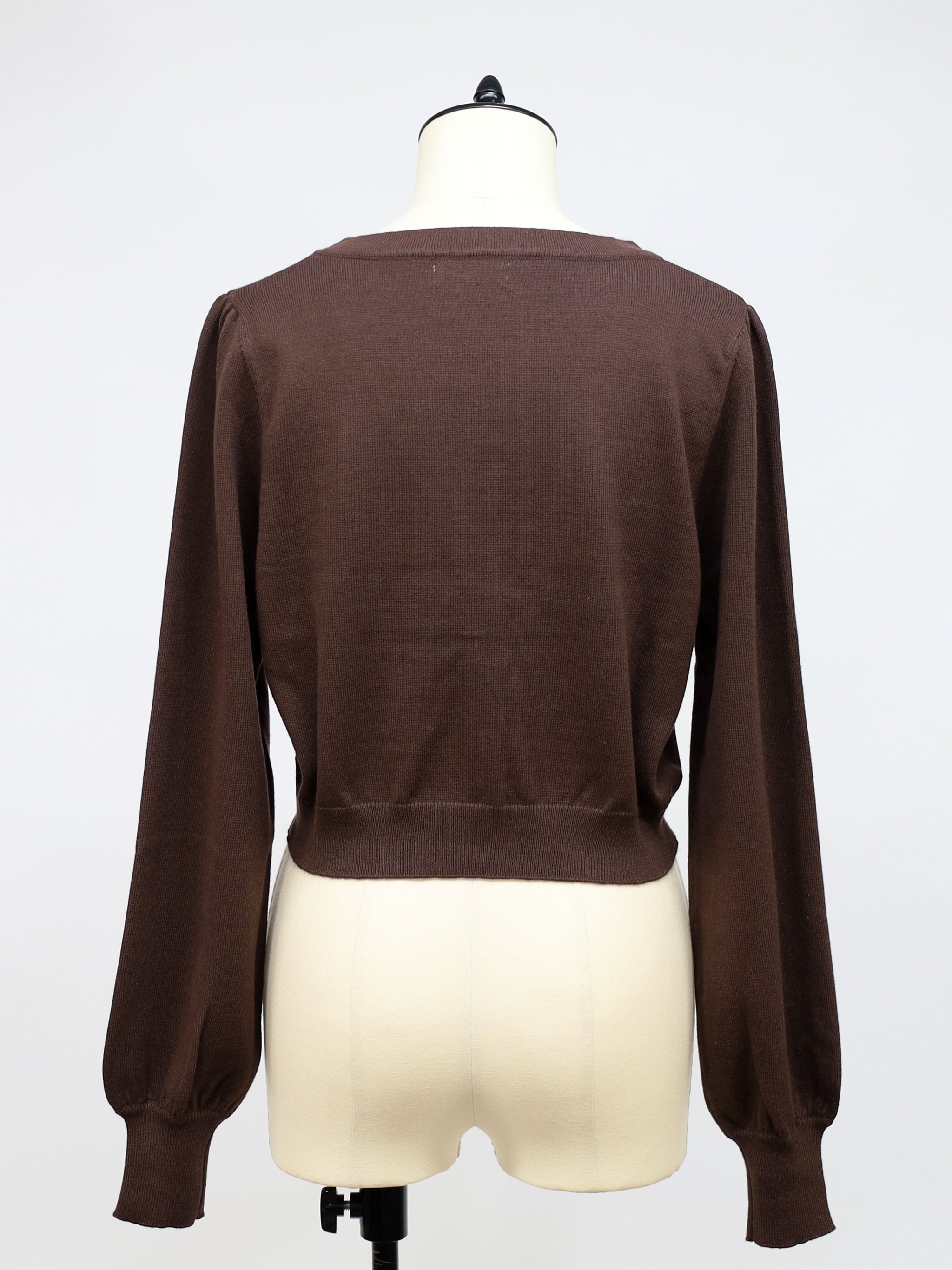 Royal checkmate Vネックカーディガン ｜Amavel（アマベル）公式サイト