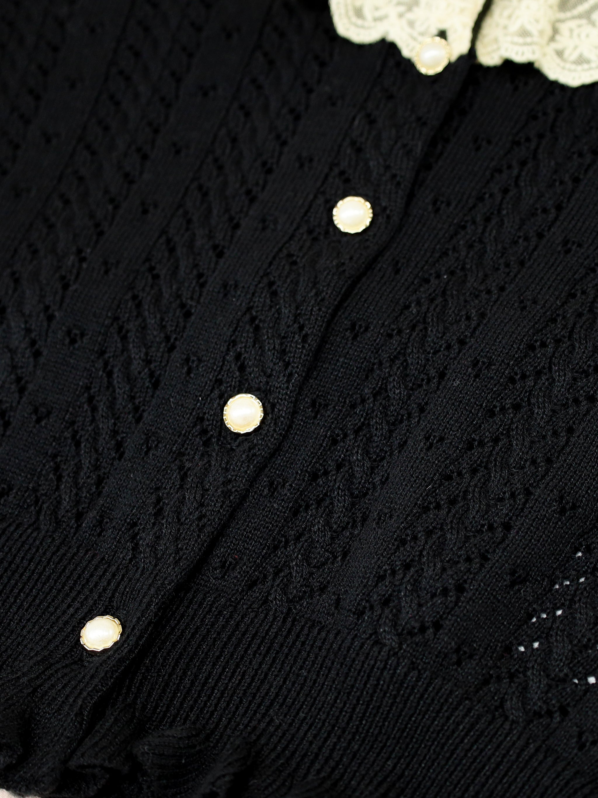 ロマンティックレースすかし編みカーディガン ｜Amavel（アマベル）公式サイト