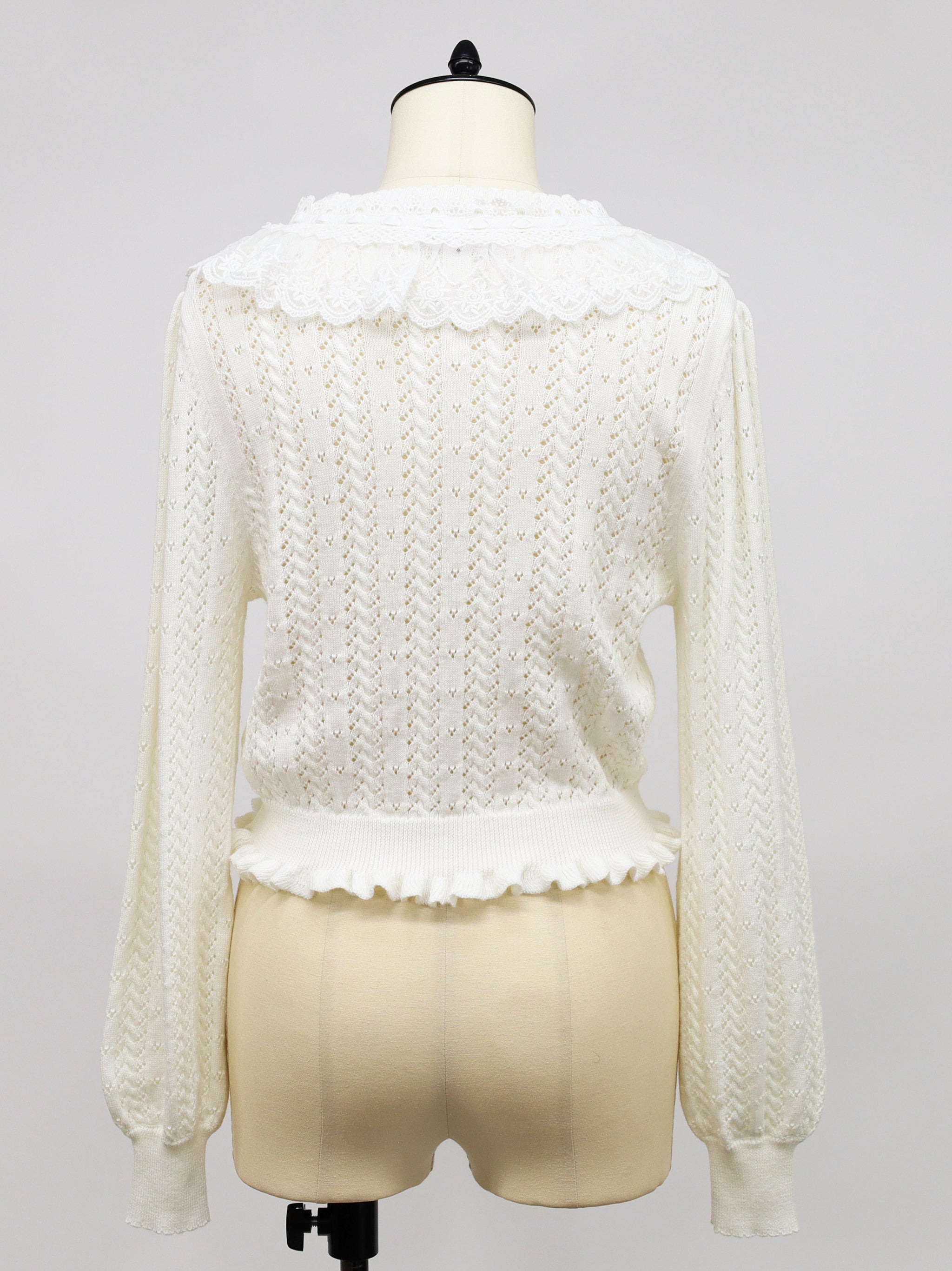 ロマンティックレースすかし編みカーディガン ｜Amavel（アマベル）公式サイト