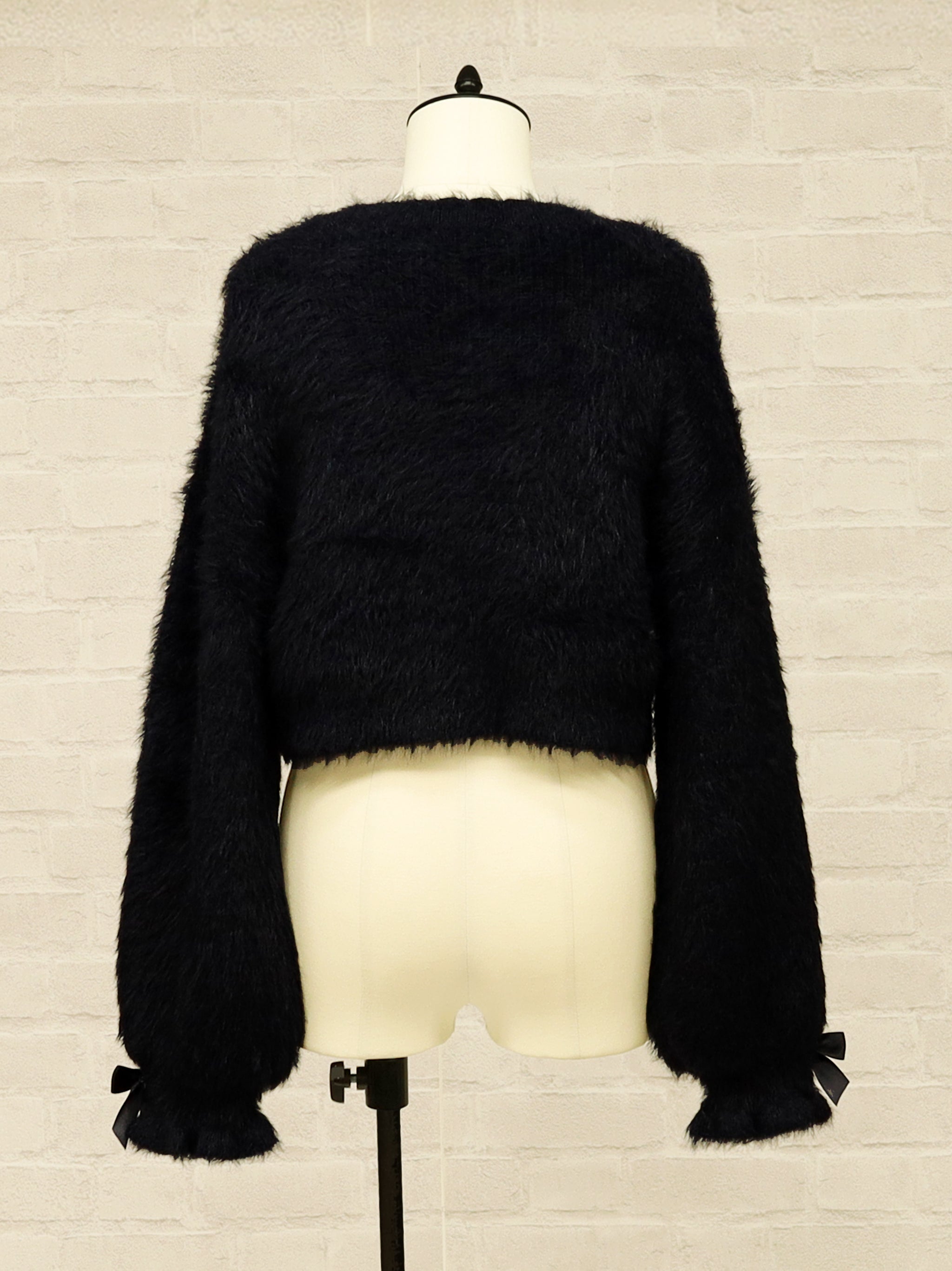 シャギーニット ショートカーディガン ｜Amavel（アマベル）公式サイト