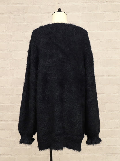 シャギーニット ロングカーディガン ｜Amavel（アマベル）公式サイト