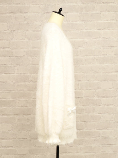 シャギーニット ロングカーディガン ｜Amavel（アマベル）公式サイト