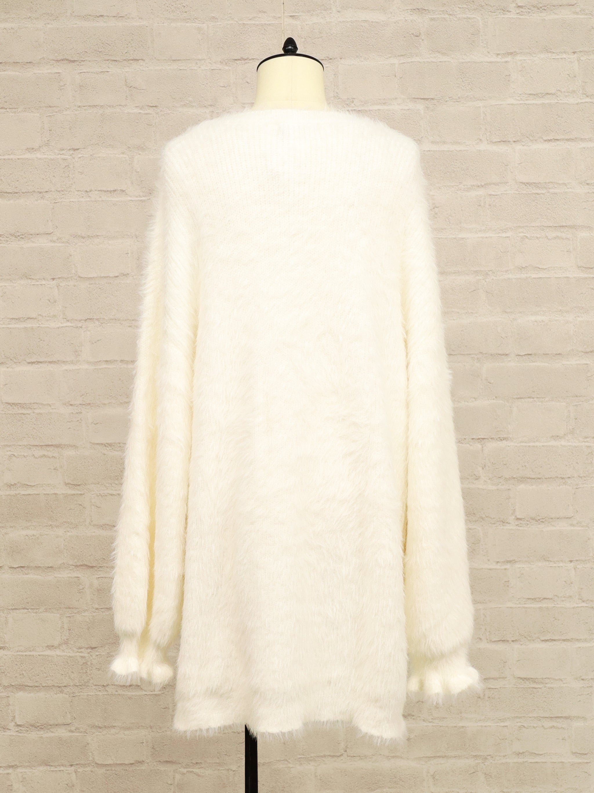 シャギーニット ロングカーディガン ｜Amavel（アマベル）公式サイト