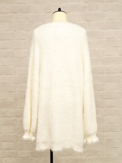 シャギーニット ロングカーディガン ｜Amavel（アマベル）公式サイト