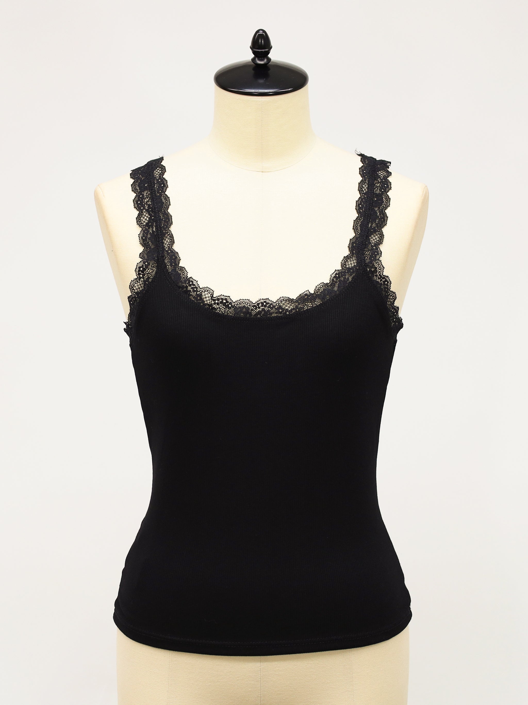 レーストリミングインナーキャミ ブラック（Black） FREE ｜Amavel（アマベル）公式サイト