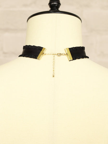 ファーポン付リボンチョーカー ｜Amavel（アマベル）公式サイト