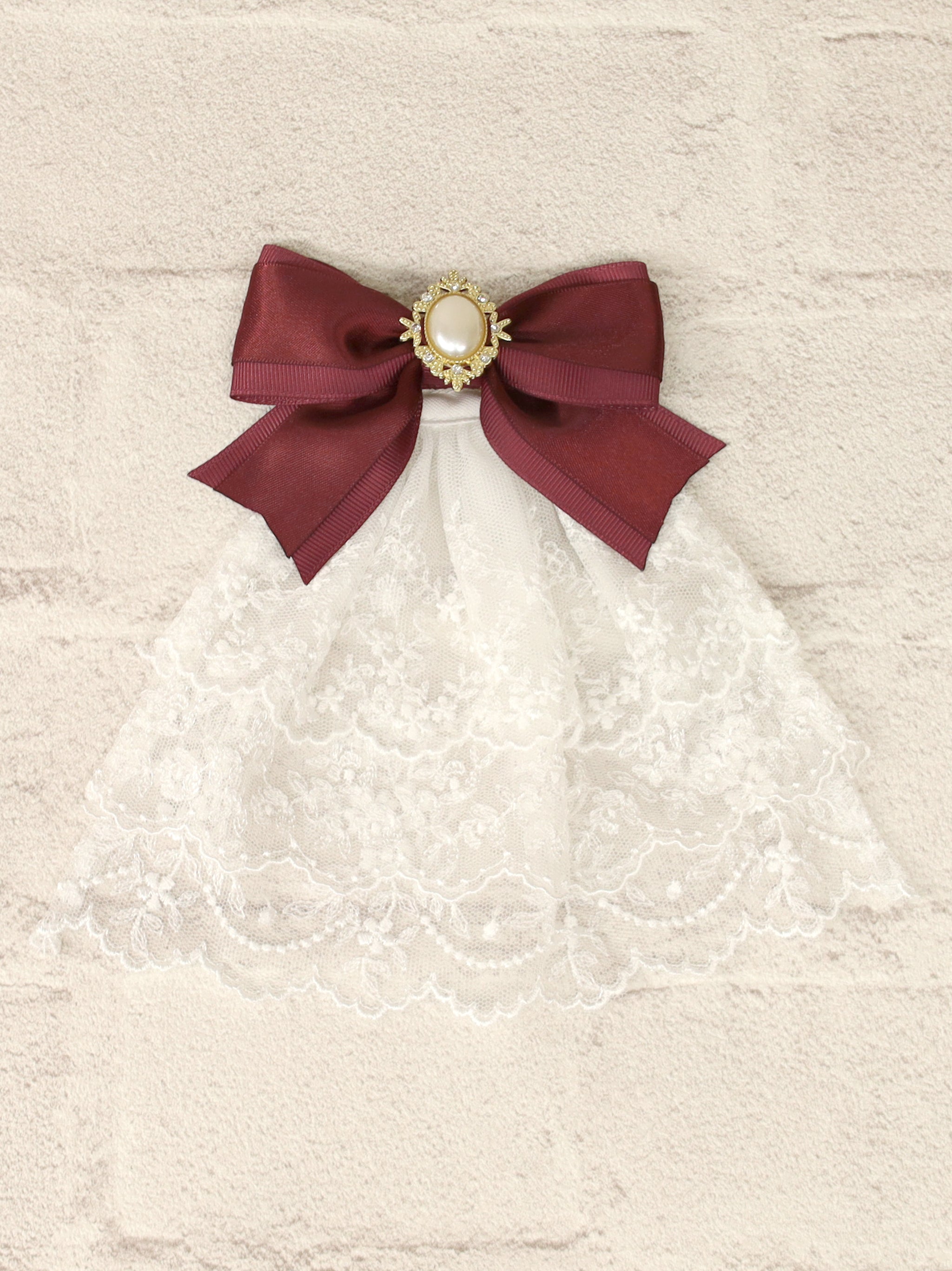 Rosette Doll ジャボリボンブローチ ｜Amavel（アマベル）公式サイト