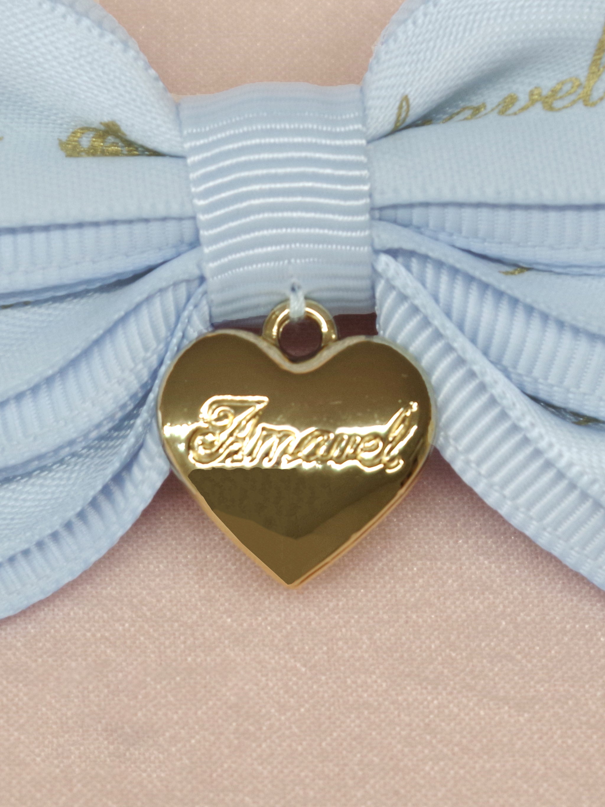 【メンバーズセール対象】ハートチャーム付ダブルリボンミニクリップ ｜Amavel（アマベル）公式サイト