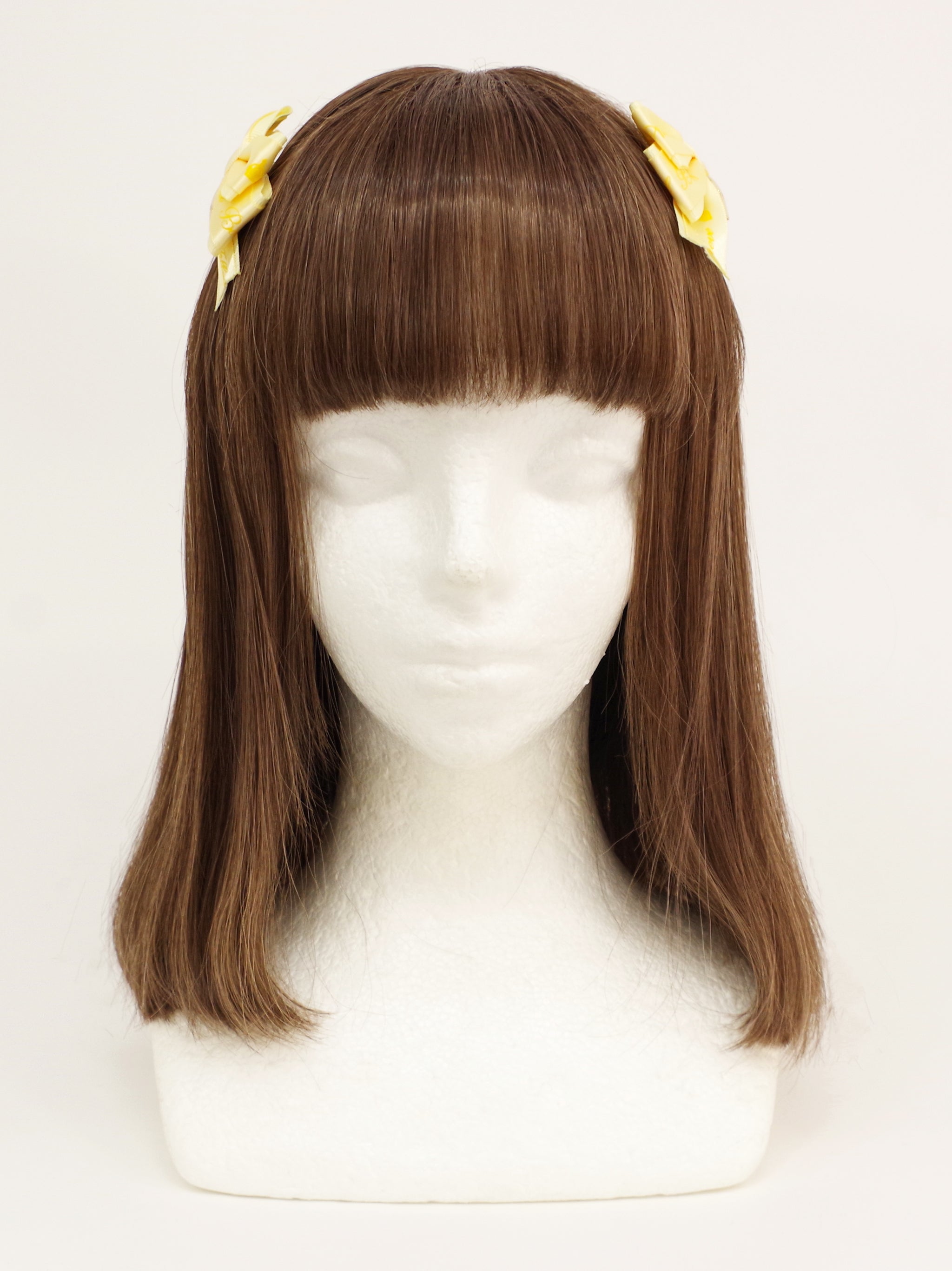 【メンバーズセール対象】ハートチャーム付ダブルリボンミニクリップ ｜Amavel（アマベル）公式サイト