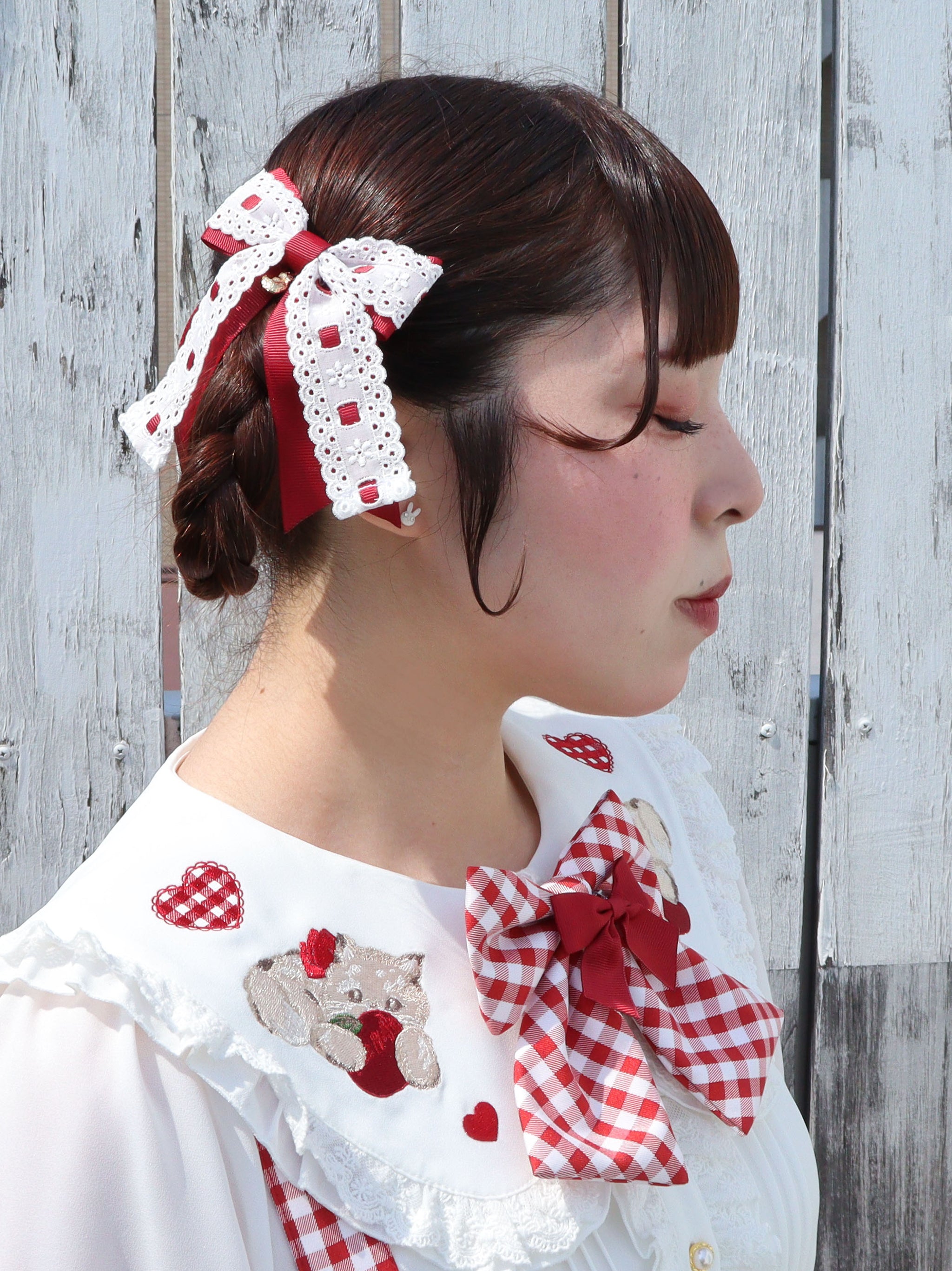 Dreaming Kitten Picnic ダブルリボンクリップ – Amavel（アマベル