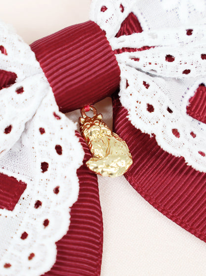 Dreaming Kitten Picnic ダブルリボンクリップ ｜Amavel（アマベル）公式サイト