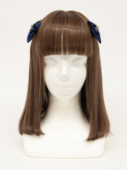 ハートチャーム付ダブルリボンクリップ ｜Amavel（アマベル）公式サイト