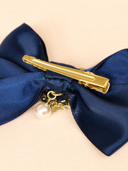 ハートチャーム付ダブルリボンクリップ ｜Amavel（アマベル）公式サイト