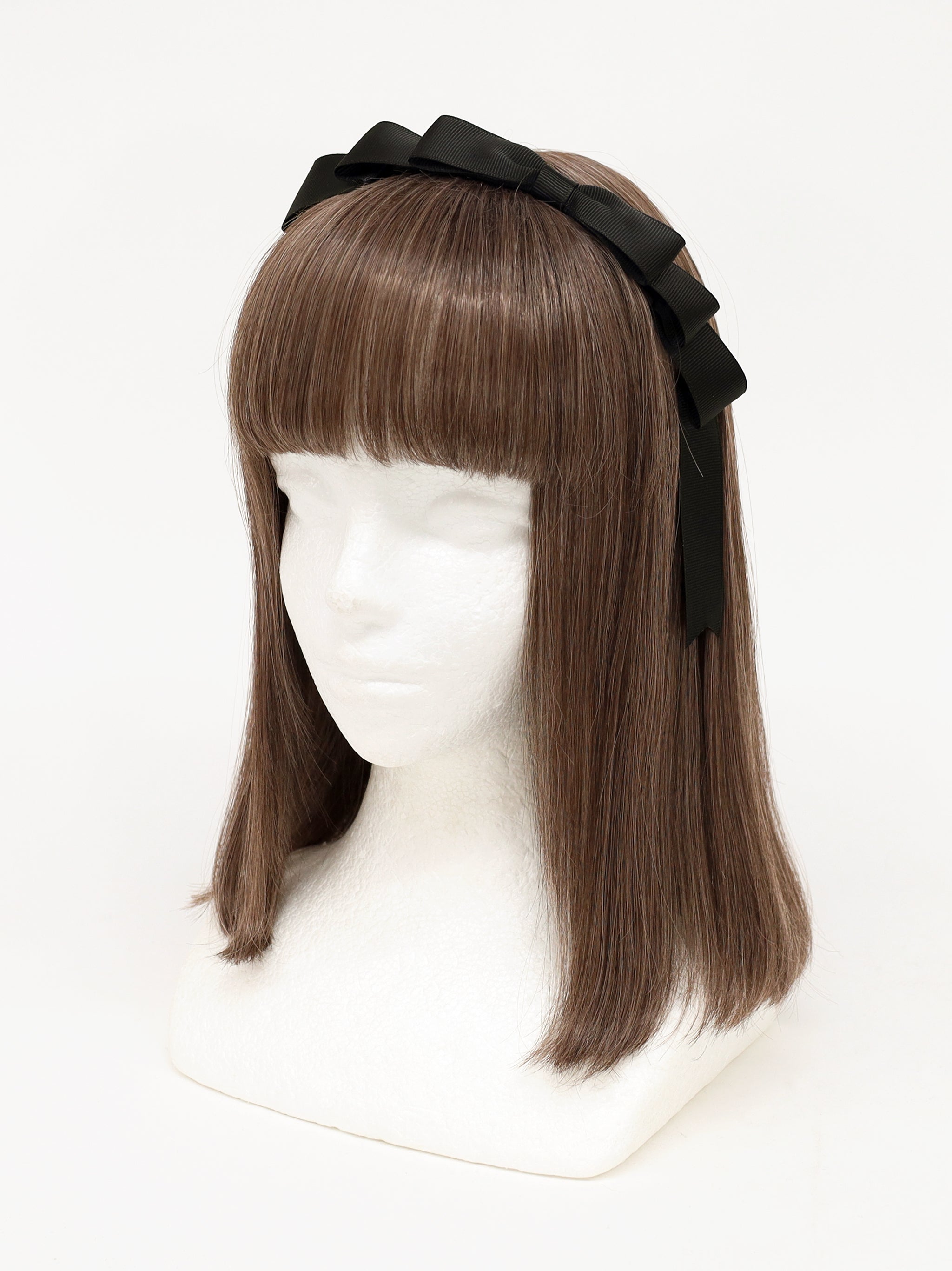 SHUSHUTONG×Yvminリボンカチューシャ未使用　お値下げしました！ お人形風オーガンジーリボンカチューシャ | HoshibakoWorks