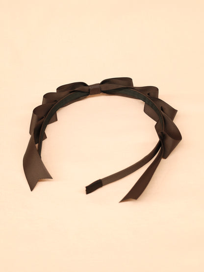 【メンバーズセール対象】グログランリボンカチューシャ ｜Amavel（アマベル）公式サイト