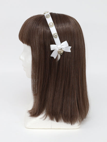 ビジューリボンカチューシャ ｜Amavel（アマベル）公式サイト