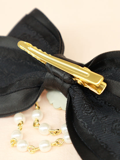 【メンバーズセール対象】Mysterious Doll ダブルリボンクリップ ｜Amavel（アマベル）公式サイト