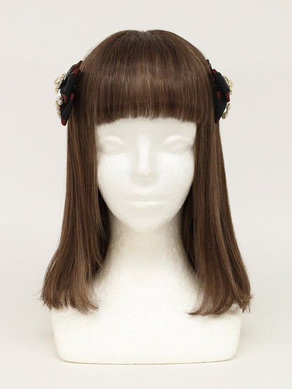 【メンバーズセール対象】Mysterious Doll ダブルリボンクリップ ｜Amavel（アマベル）公式サイト