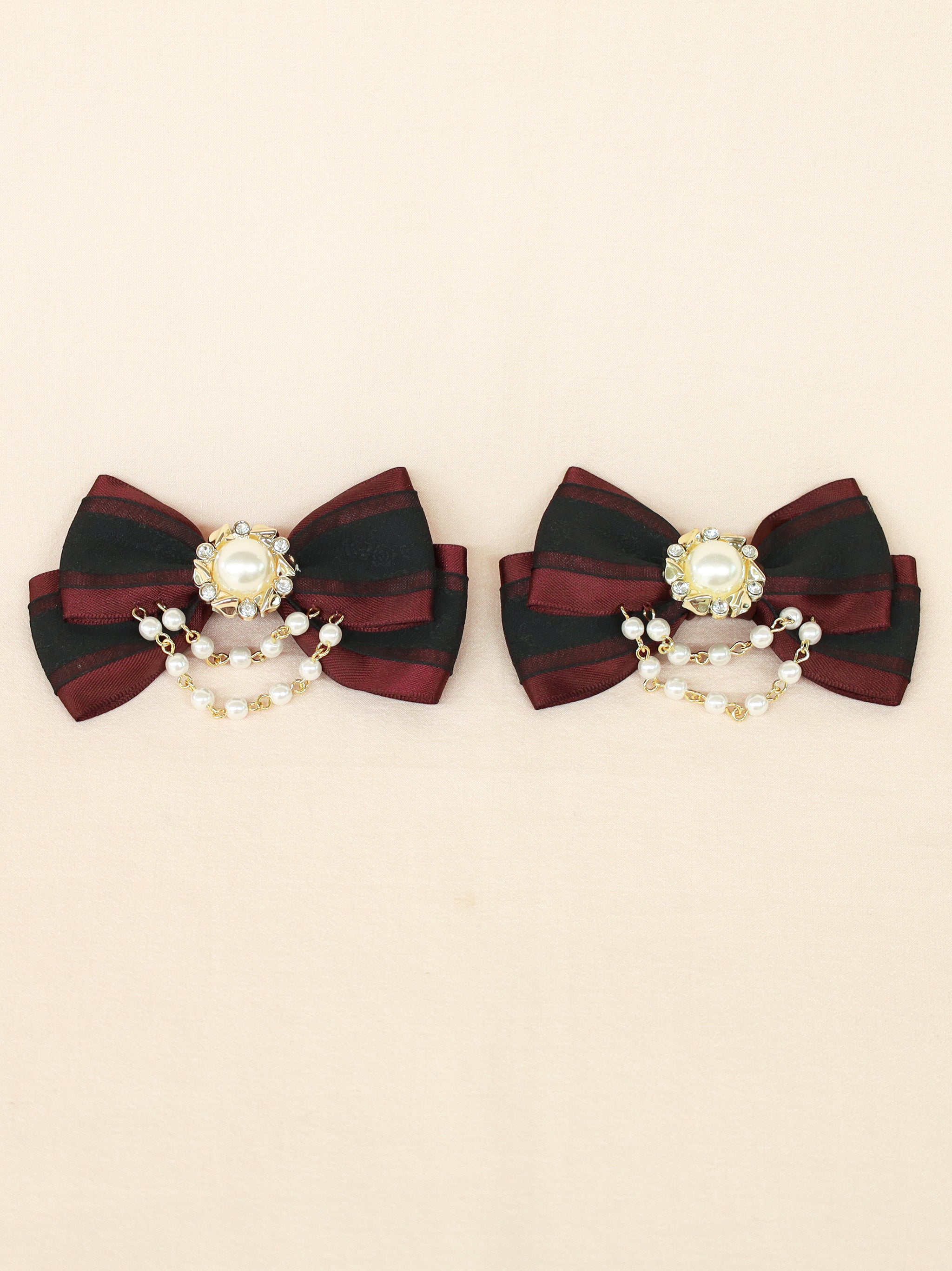 【メンバーズセール対象】Mysterious Doll ダブルリボンクリップ ｜Amavel（アマベル）公式サイト