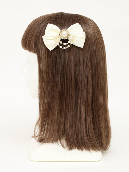 【メンバーズセール対象】Mysterious Doll ダブルリボンクリップ ｜Amavel（アマベル）公式サイト