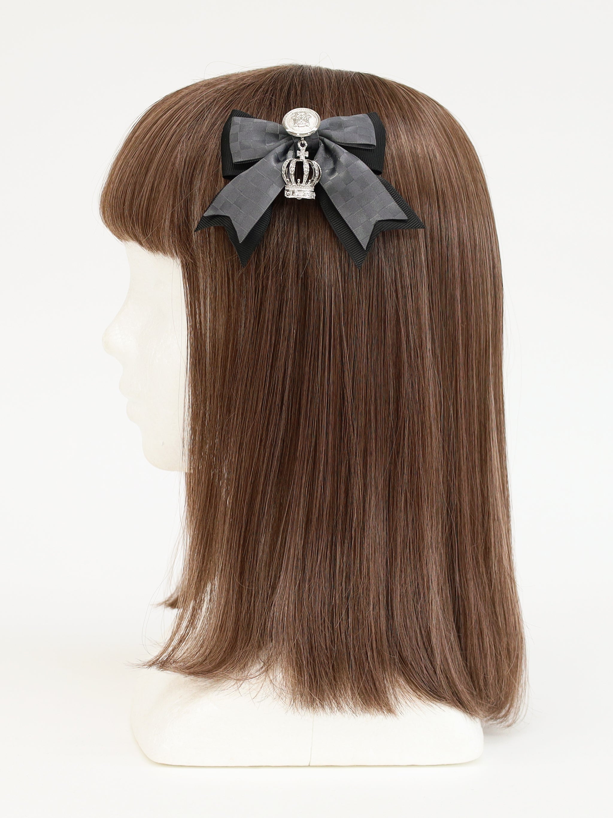 【メンバーズセール対象】Royal checkmate ダブルリボンクリップ ｜Amavel（アマベル）公式サイト