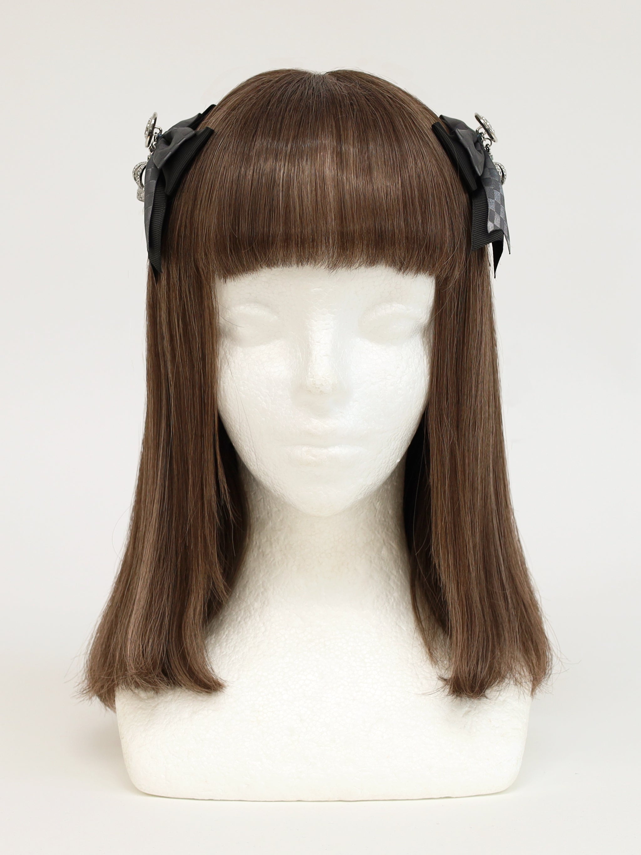 【メンバーズセール対象】Royal checkmate ダブルリボンクリップ ｜Amavel（アマベル）公式サイト