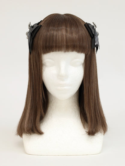 【メンバーズセール対象】Royal checkmate ダブルリボンクリップ ｜Amavel（アマベル）公式サイト