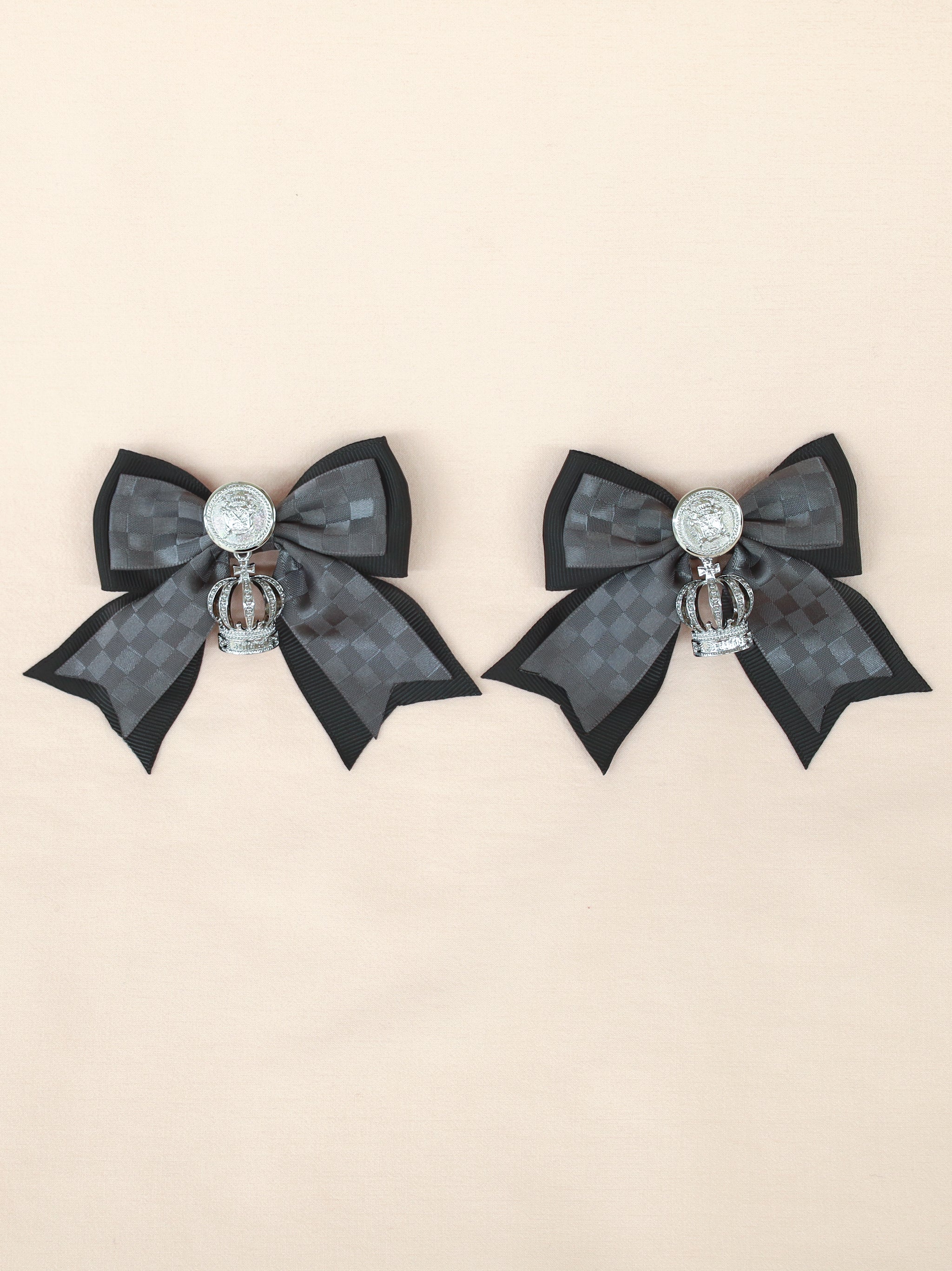 【メンバーズセール対象】Royal checkmate ダブルリボンクリップ ｜Amavel（アマベル）公式サイト