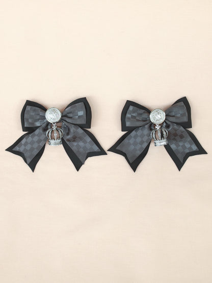 【メンバーズセール対象】Royal checkmate ダブルリボンクリップ ｜Amavel（アマベル）公式サイト