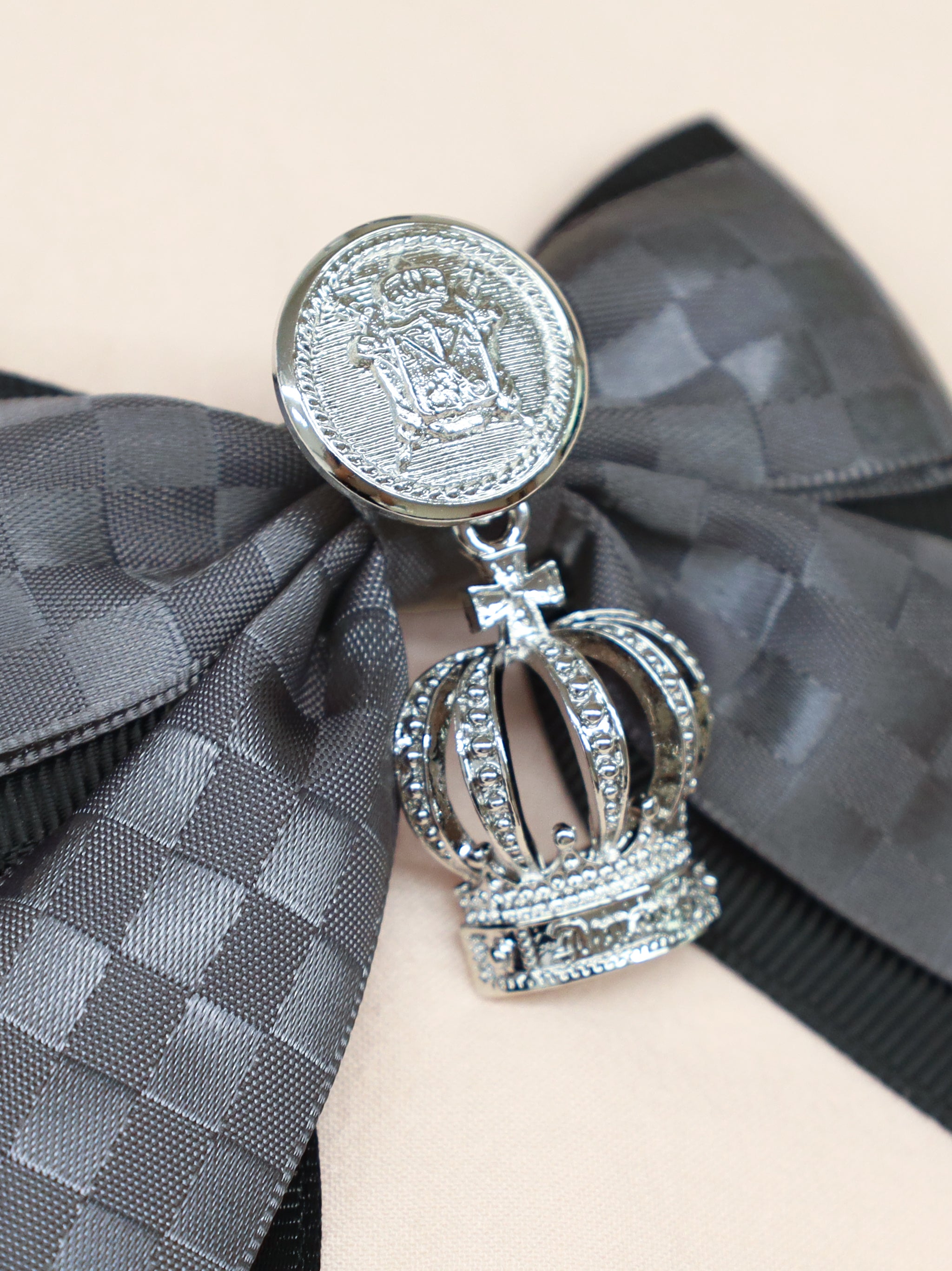 【メンバーズセール対象】Royal checkmate ダブルリボンクリップ ｜Amavel（アマベル）公式サイト