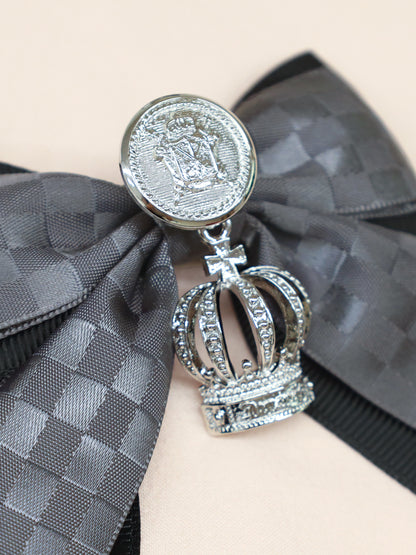 【メンバーズセール対象】Royal checkmate ダブルリボンクリップ ｜Amavel（アマベル）公式サイト