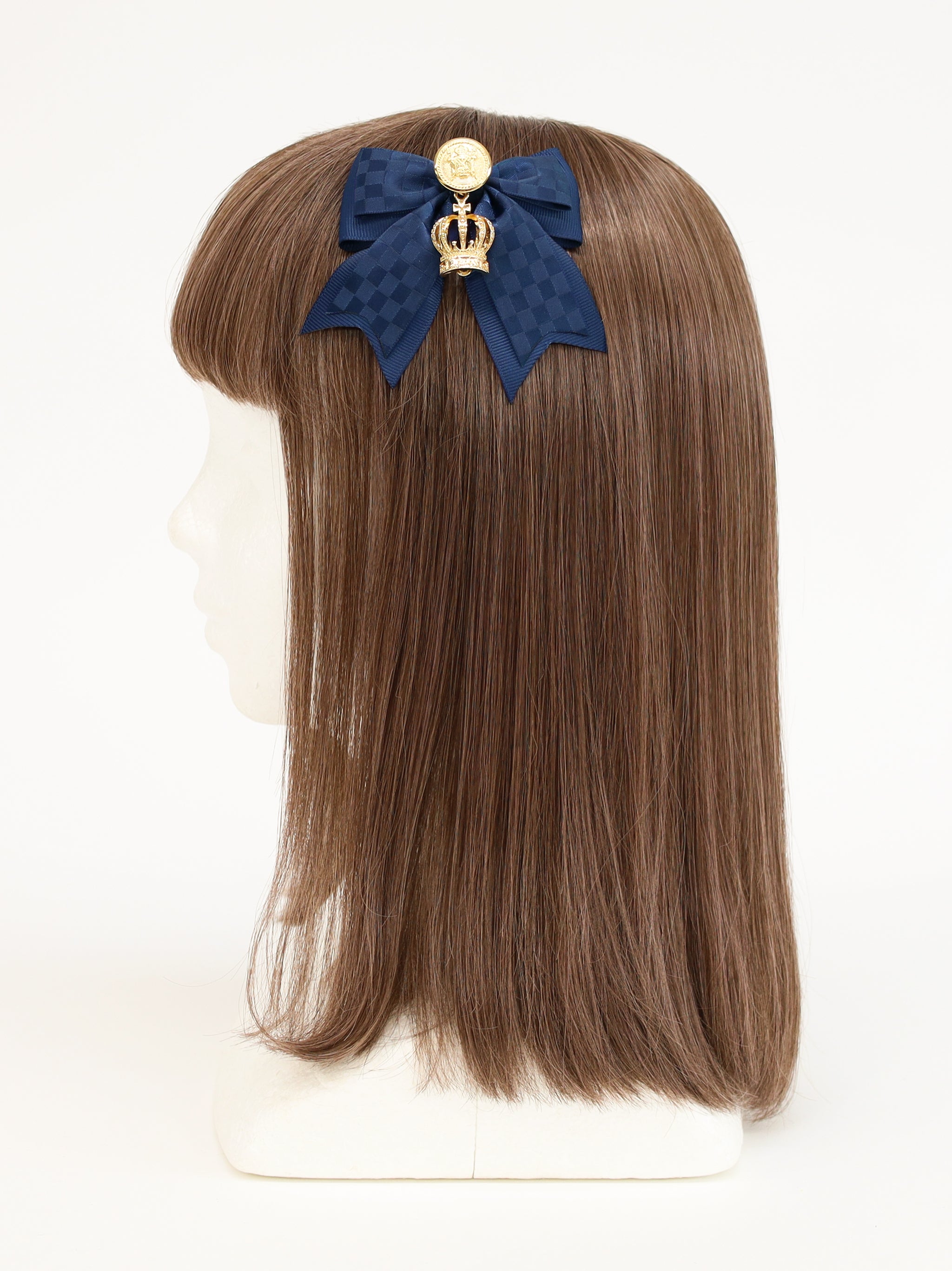 【メンバーズセール対象】Royal checkmate ダブルリボンクリップ ｜Amavel（アマベル）公式サイト