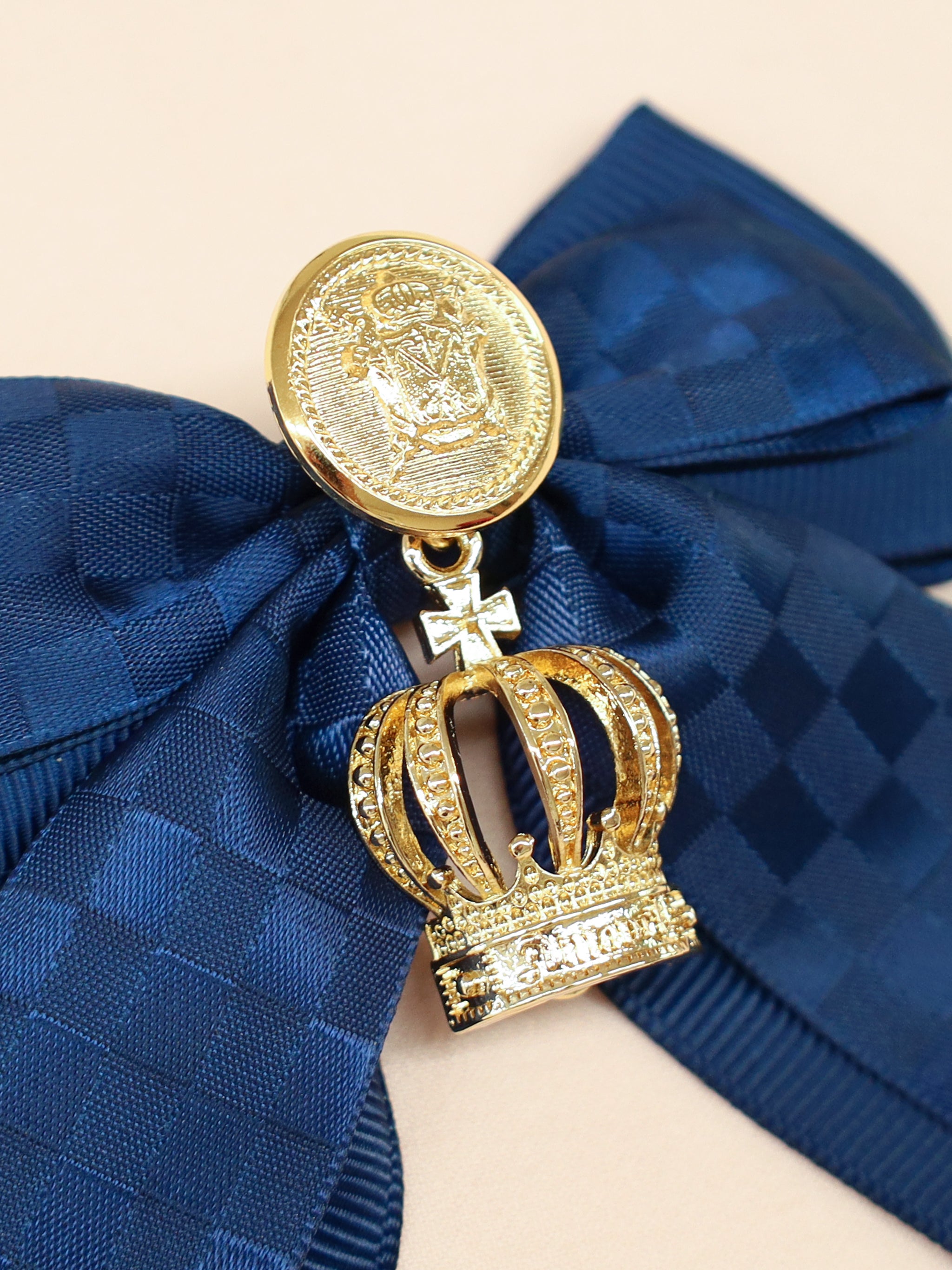 【メンバーズセール対象】Royal checkmate ダブルリボンクリップ ｜Amavel（アマベル）公式サイト