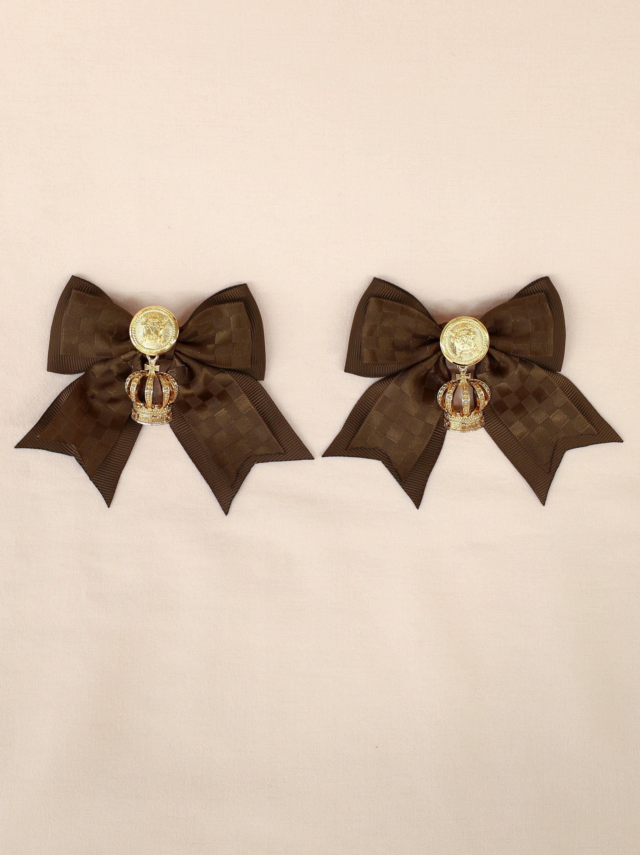 Royal checkmate ダブルリボンクリップ ｜Amavel（アマベル）公式サイト