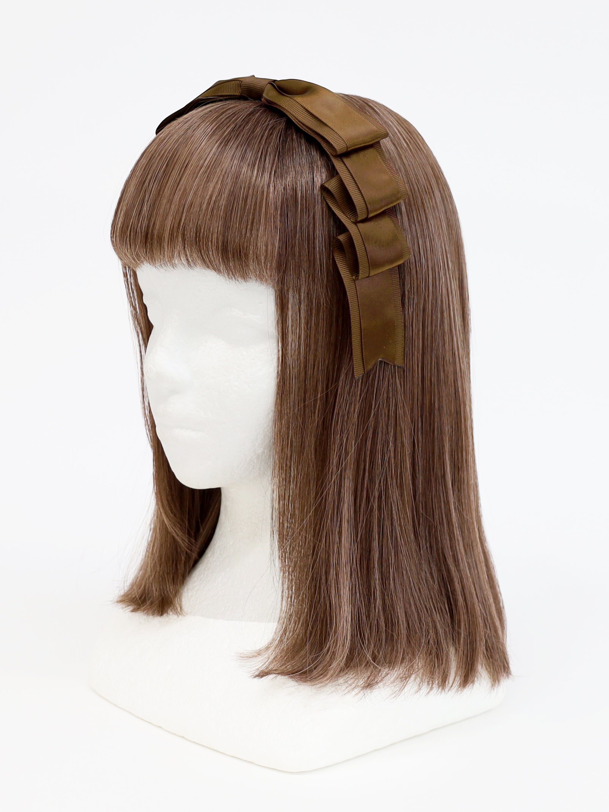 【メンバーズセール対象】ティアードリボンスリーピン ブラウン（Brown） FREE ｜Amavel（アマベル）公式サイト