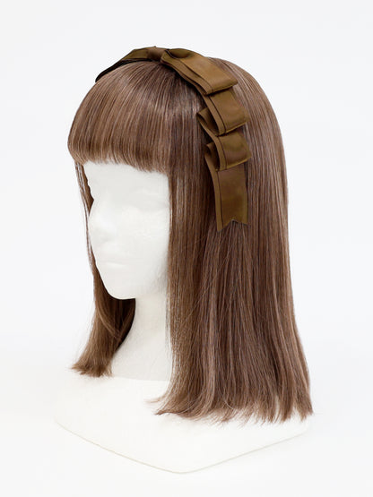 【メンバーズセール対象】ティアードリボンスリーピン ブラウン（Brown） FREE ｜Amavel（アマベル）公式サイト